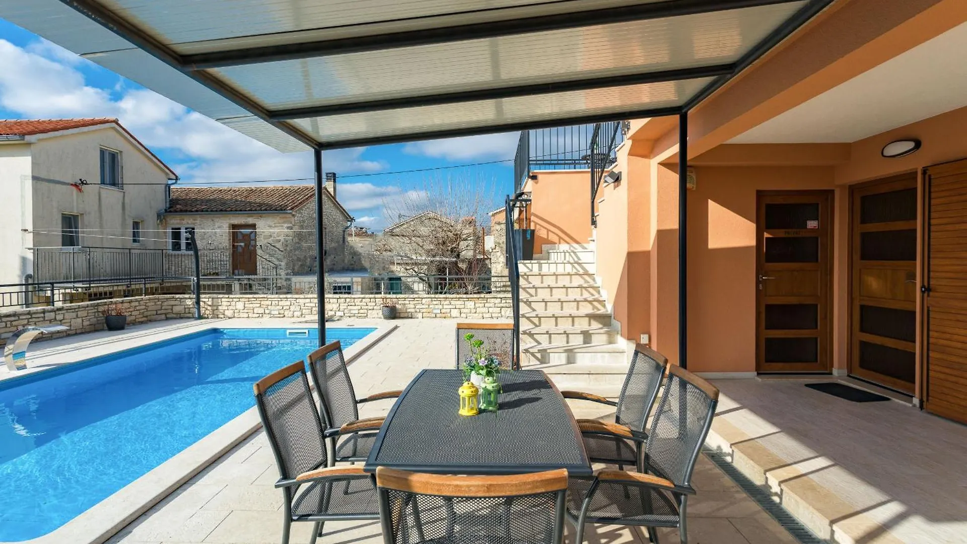 Villa Ana For 12 Persons With Private Saltwater Pool Jursici 0*,