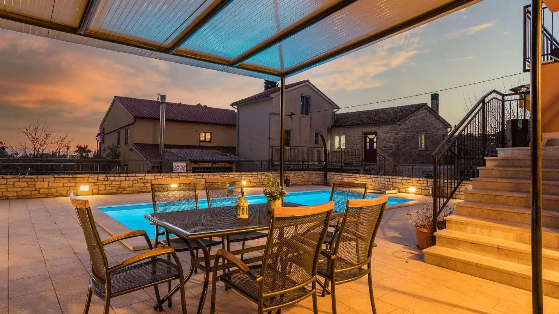 Villa Ana For 12 Persons With Private Saltwater Pool Jursici